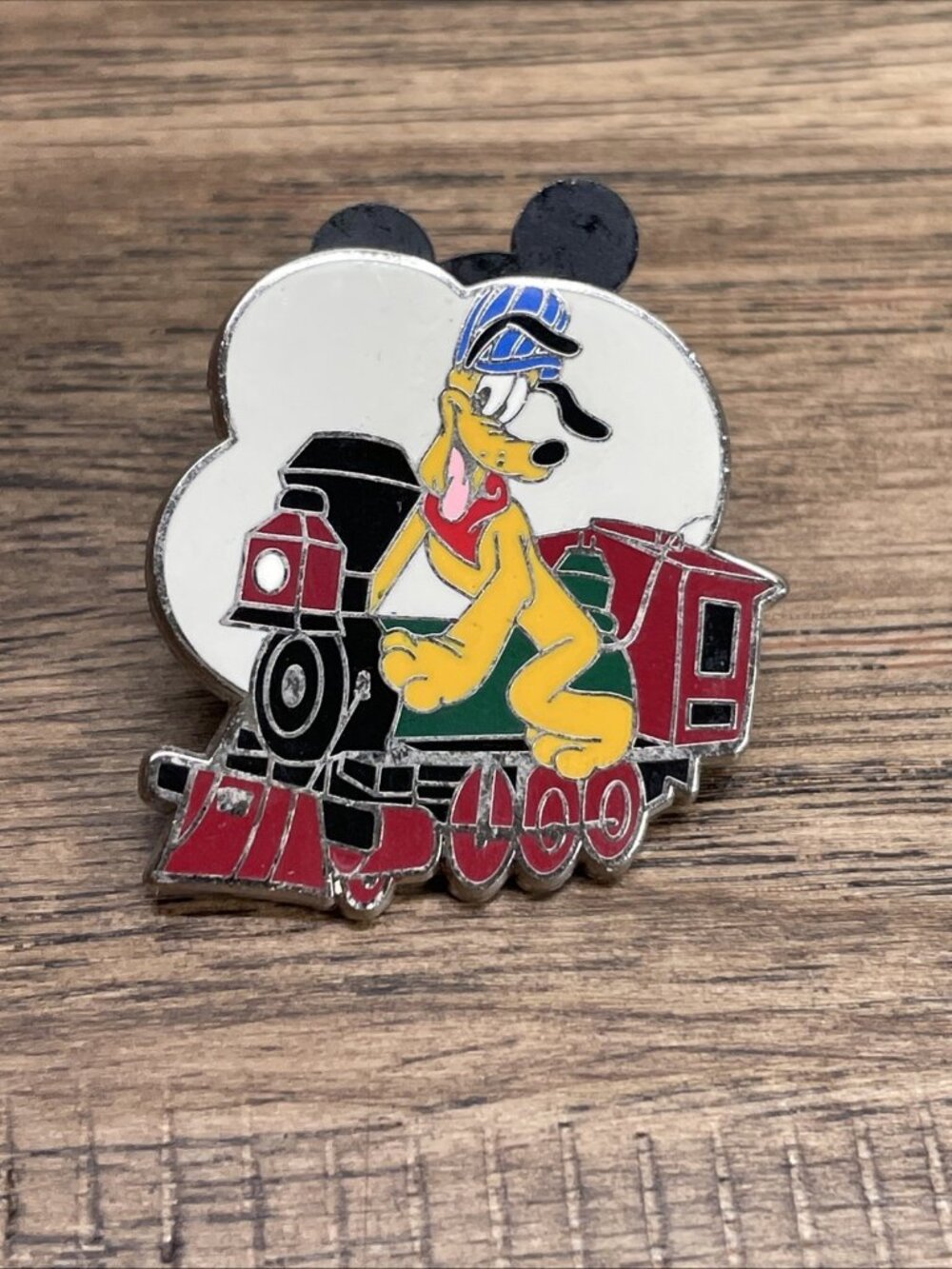 Disney Pin Trading Limited Release Pluto Train Conductor 2014